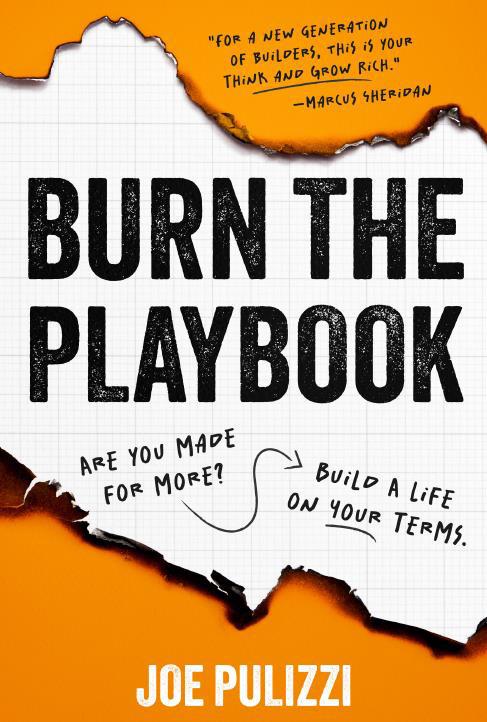 Burn the Playbook Joe Pulizzi Book Cover