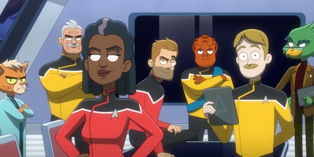 USS Cerritos Star Trek Lower Decks Senior Staff