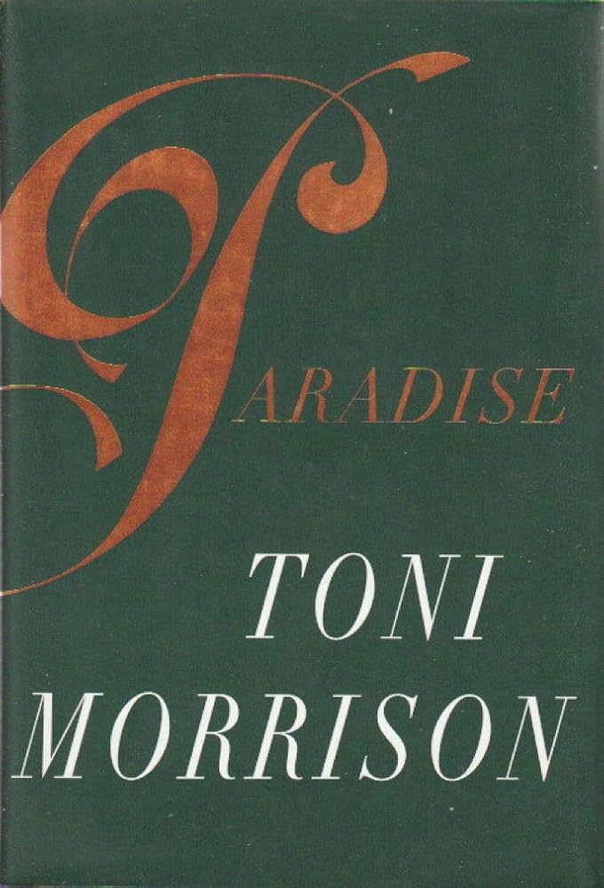 Paradise Toni Morrison Book Cover