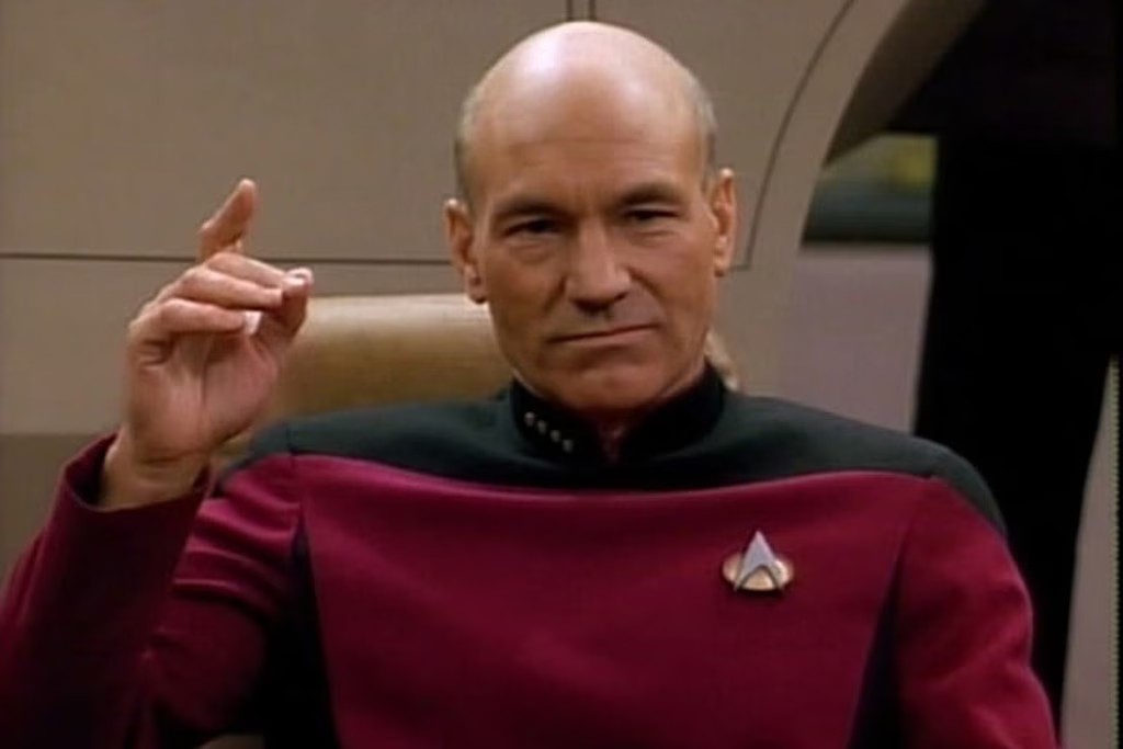 Captain Jean Luc Picard Star Trek The Next Generation