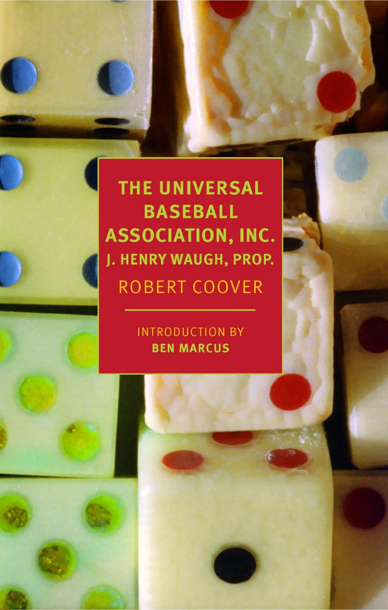 The Universal Baseball Association Robert Coover Book Cover